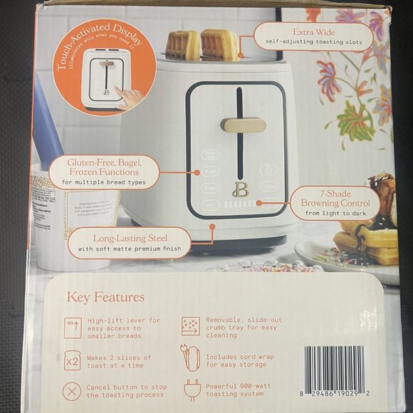 Beautiful 2 slice toaster BRAND NEW - Picture 2 of 4